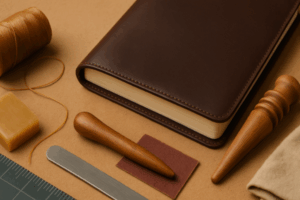 Como fazer acabamento nas bordas do couro com aparencia de estudio