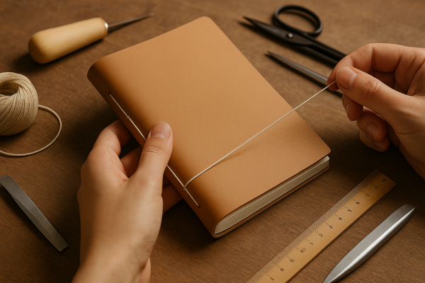 Como fazer encadernacao artesanal minimalista mesmo sem experiencia