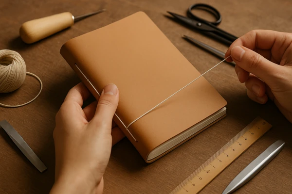 Como fazer encadernacao artesanal minimalista mesmo sem experiencia