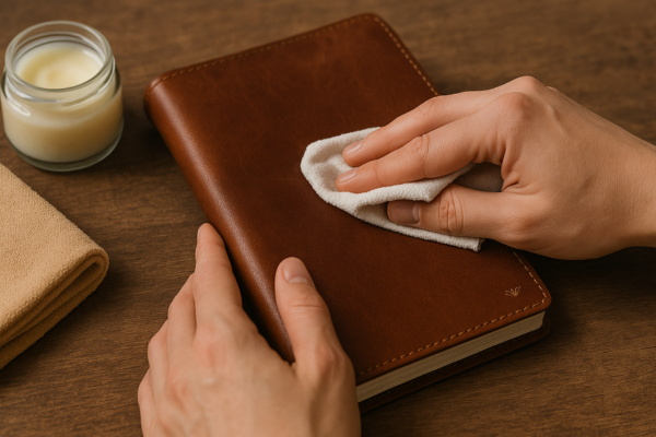 Como limpar capa de couro artesanal sem danificar o acabamento
