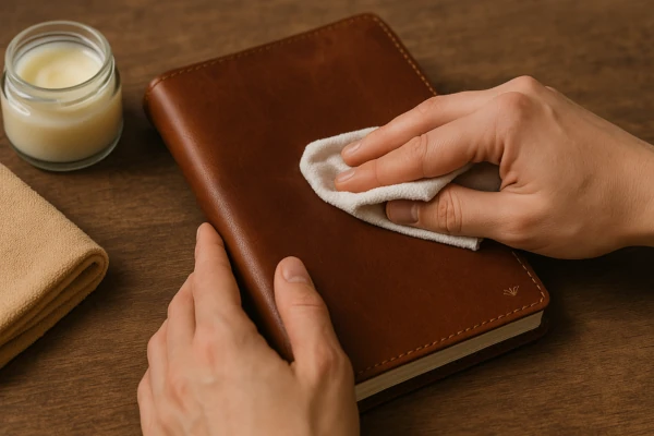 Como limpar capa de couro artesanal sem danificar o acabamento