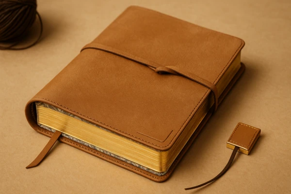 Como transformar um caderno simples em edicao de luxo com detalhes finos