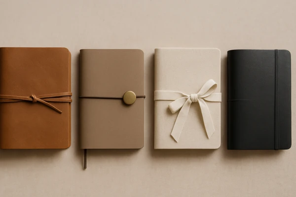 Tipos de fechos minimalistas que valorizam o design da capa