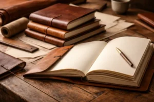 Como combinar couro e papel para criar interior harmonioso e elegante