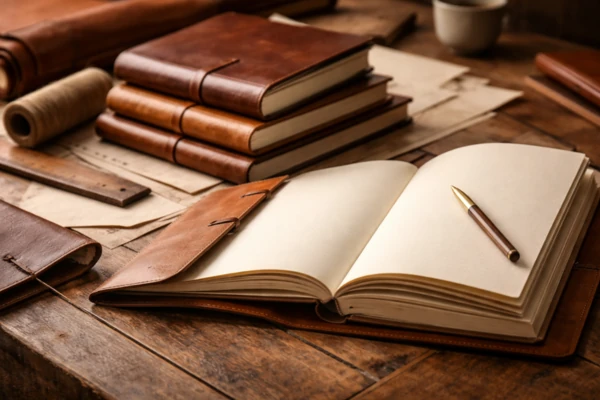 Como combinar couro e papel para criar interior harmonioso e elegante