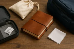 Estratégias para proteger seu caderno artesanal durante viagens