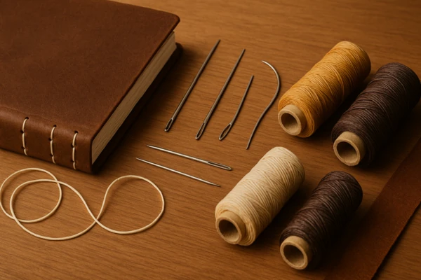 Guia para escolher agulhas e linhas ideais na encadernação artesanal
