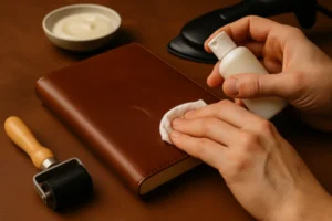 Maneiras seguras de remover marcas de pressão e pequenos amassados do couro