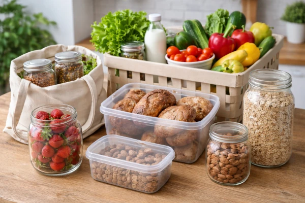 Como reducir el uso de bolsas reaprovechando envases