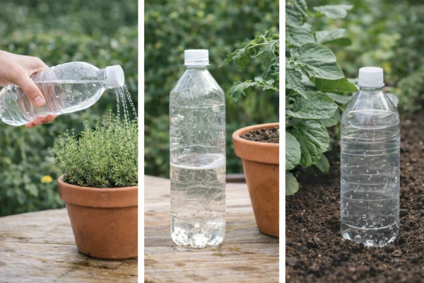 Como transformar botellas en regaderas