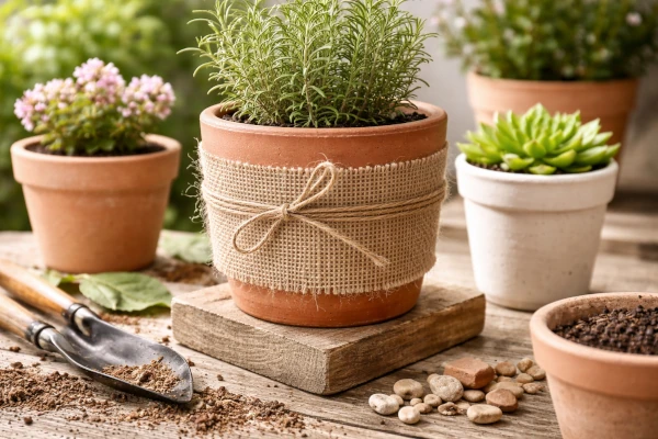 Como proteger macetas contra grietas