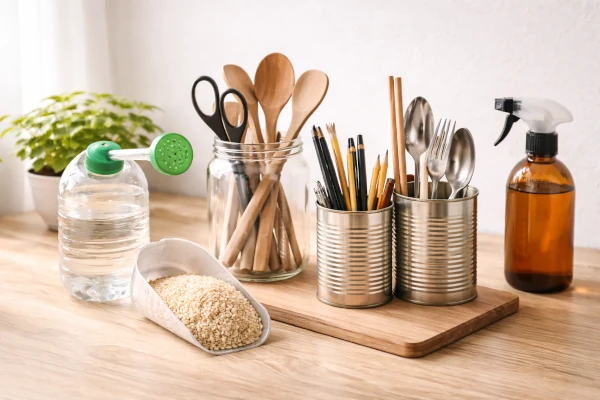 Como transformar envases en utensilios