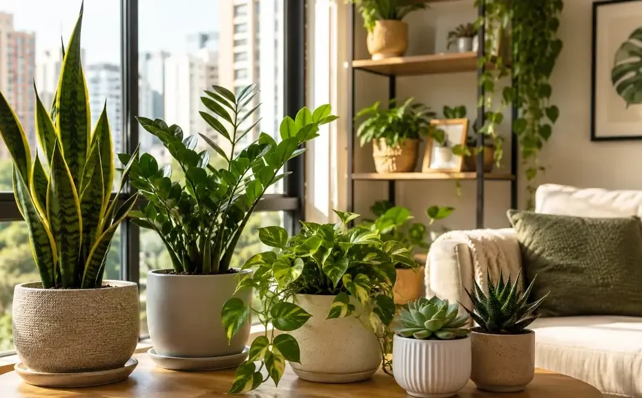 plantas resistentes para quem esquece de regar