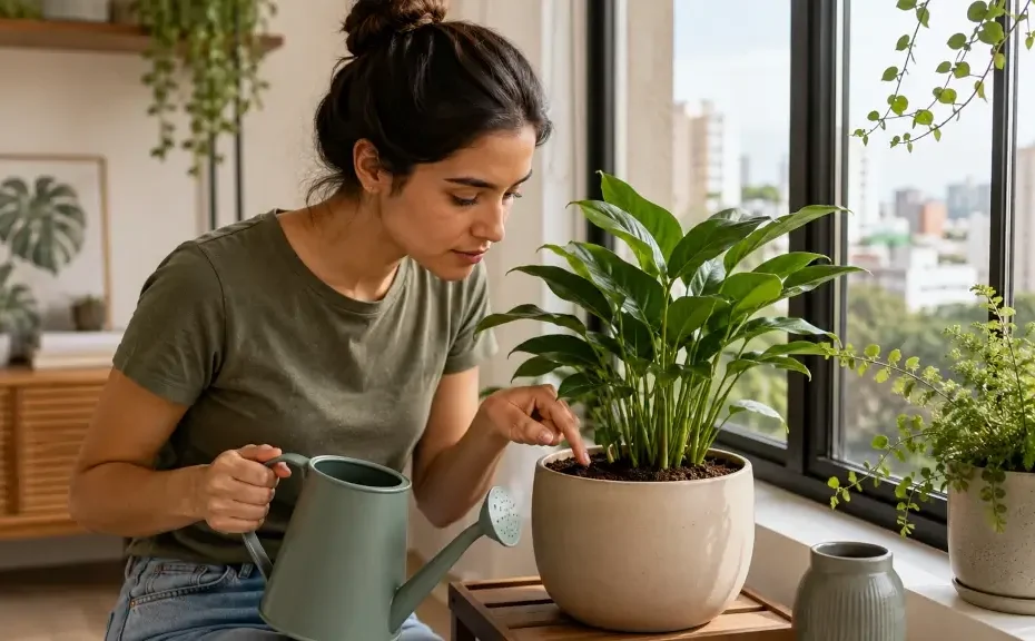 Com que Frequência Regar Plantas em Apartamentos